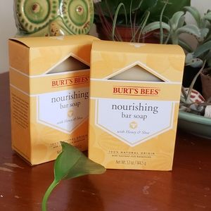 NWT Burt's Bees Honey & Shea Nourishing Bar Soap